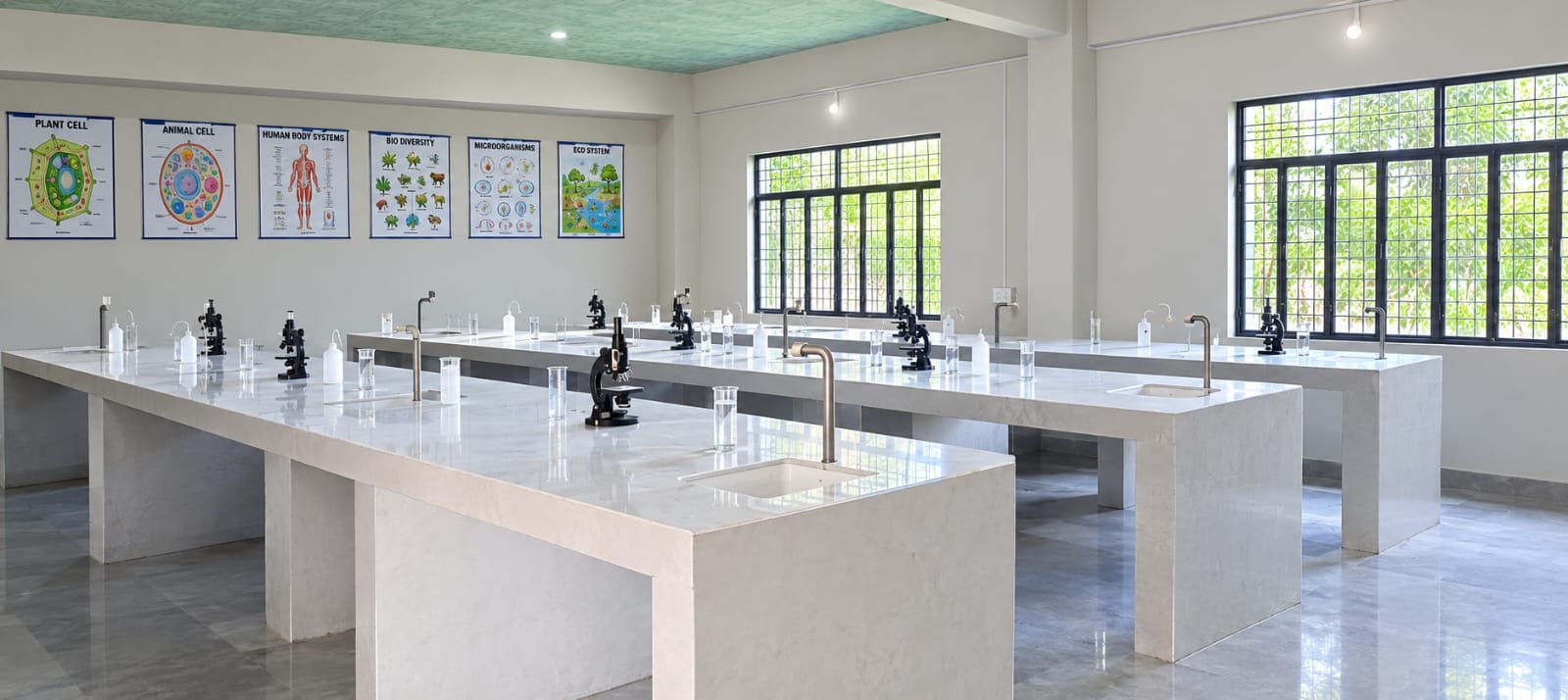 College laboratory facilities